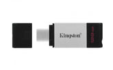 Memoria Flash Kingston 128 Gb Usb-C 3.2 Gen 1 (Dt80/128gb)